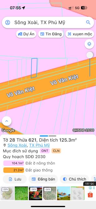 6 m mặt tiền Võ Văn Kiệt giá thấp hơn cả lô 5m