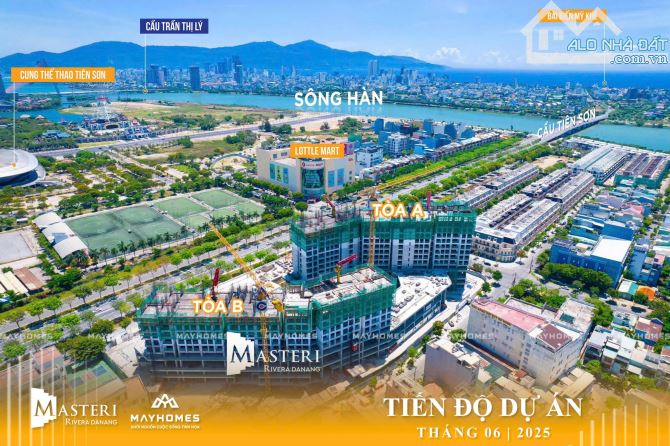 Sở hữu lâu dài căn hộ trung tâm sông Hàn Masteri Rivera Giá giai đoạn F1, đầu tư siêu lời