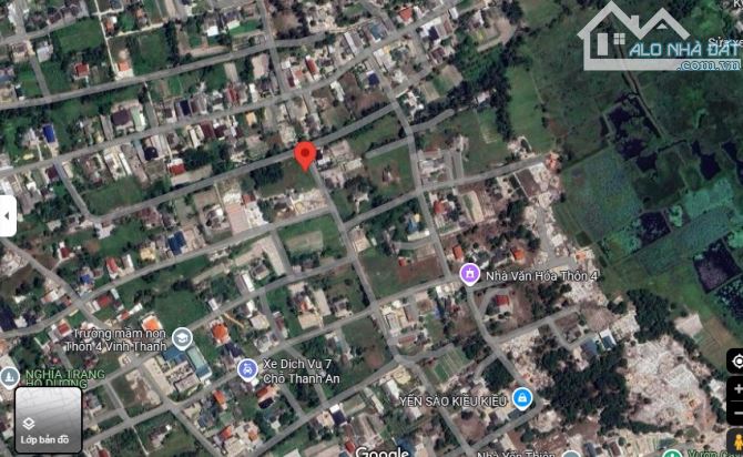 ĐẤT VINH THANH THÔN 4 HÀNG F0 GIÁ ĐẦU TƯ CHỈ TỪ 4XX TRIỆU