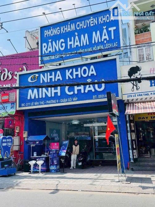 Mặt tiền Lê VĂN THỌ, P11, Q Gò Vấp, diện tích 8mx23m, nhà đang kinh doanh, giá rẻ chỉ 26.5