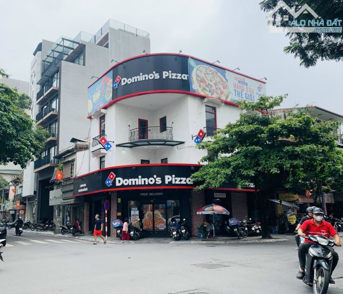 Lô góc mặt phố TRẦN HUY LIỆU- diện tích 300m2 x 2 tầng- kd nhà hàng, cafe