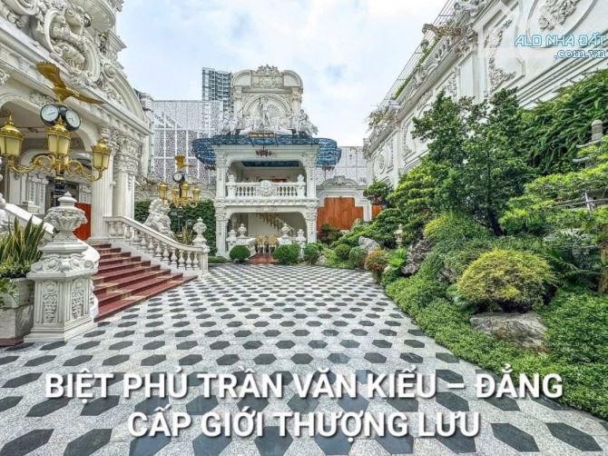 SIÊU BIỆT THỰ QUẬN 6 NỘI THẤT CHẠM KHẮC VÀNG, DIỆN TÍCH 1200M MẶT TIỀN ĐƯỜNG TRẦN VĂN KIỂU - 10