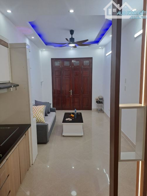 Nhà đẹp ở luôn An Dương Vương Bắc Từ Liêm.. Sổ vuông 34m, 5 tầng 3 ngủ MT3m3 Giá 6 tỷ - 1