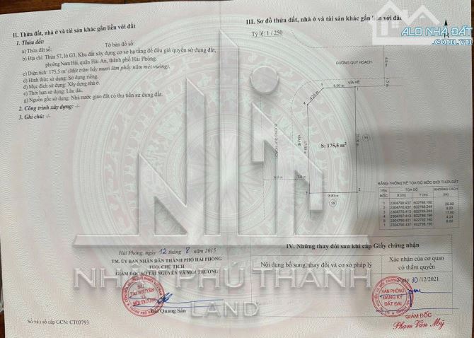 Đất biệt thự quận Hải An giá chỉ 49 triệu/m TĐC QK3 - 1