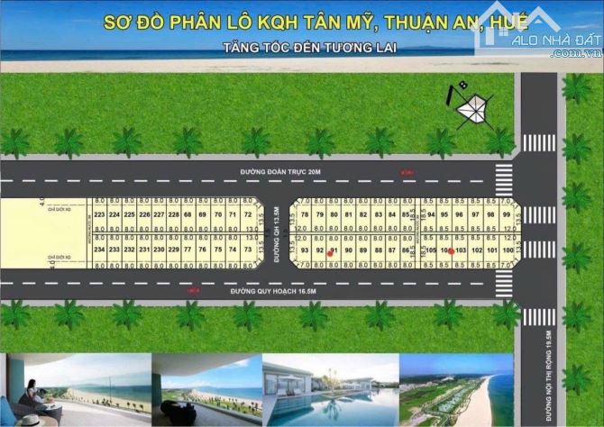 36🏓🏓Kqh Tân Mỹ Thuận An, Cạnh Trường, Ủy Ban. Đã lên Tp Chỉ Có 1x tr/m2 - 1