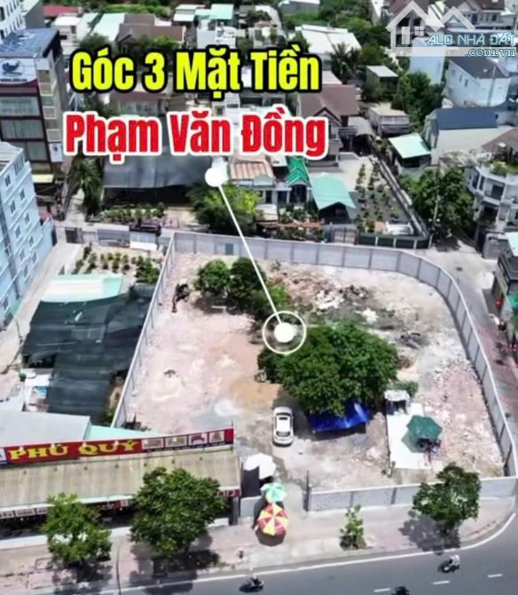 Bán gấp lô đất 3 mặt tiền Phạm Văn Đồng, P. Hiệp Bình Chánh, Tp Thủ Đức - 1