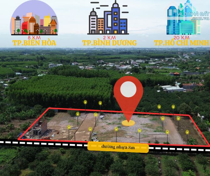 Bán đất ven sông Đồng Nai, p.Tân Triều vị trí cực đẹp, tiềm năng cao - 1