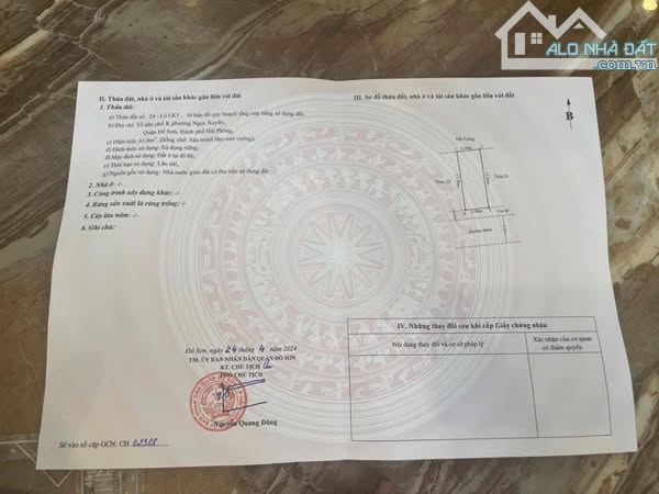 bán lô 24 LK5 TDC mới Ngọc Xuyên chỉ 1,9 tỷ - 1
