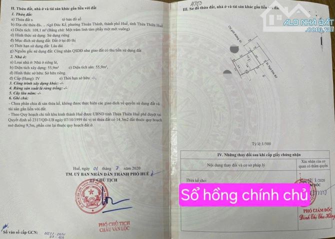 🎯🎯ĐẤT MẶT TIỀN NGÔ ĐỨC KẾ GẦN ÔNG ÍCH KHIÊM, TP HUẾ - 1