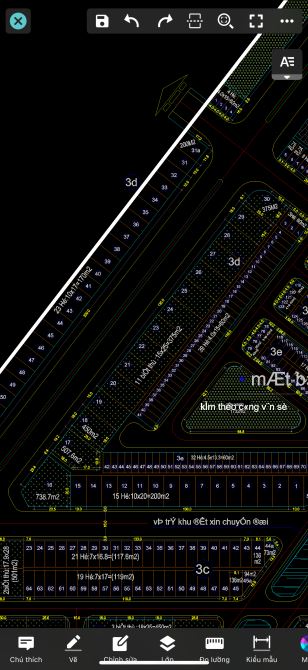 Bán 375m đất lô 3D Lê Hồng Phong đường rộng 40m giá loanh quanh 70 triệu/m - 2