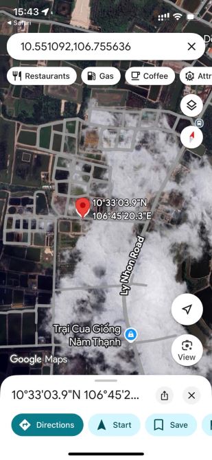 Bán lô đất đường xe hơi 6m Lý Nhơn, xã Lý Nhơn, Cần Giờ 2,6tỷ - 2