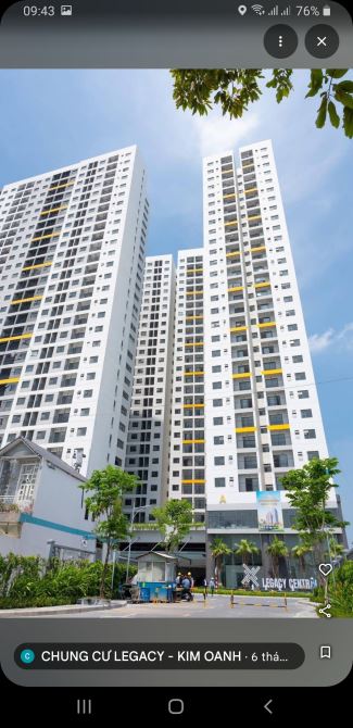 Bán Gấp căn hộ thuộc chung cư LEGACITY  Thuận Giao 25,Thuận An,Bình Dương - 2