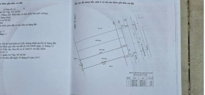 Bán 3 lô đất liền kề Mt Trần bá Giao. Dt : 15x28m - 2
