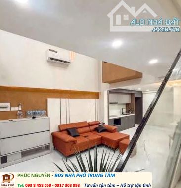 Bán nhà 3 tầng Vũ Tùng Bình Thạnh giá 7.2 tỷ - Dtsd 105 m2 – nhà nở hậu mới đẹp dọn ở ngay - 2