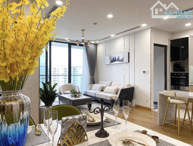 Cho thuê gấp căn 2pn 89m2, đủ đồ đẹp tại The Zei - 08 Lê Đức Thọ, view sân vận động rấtđẹp - 2