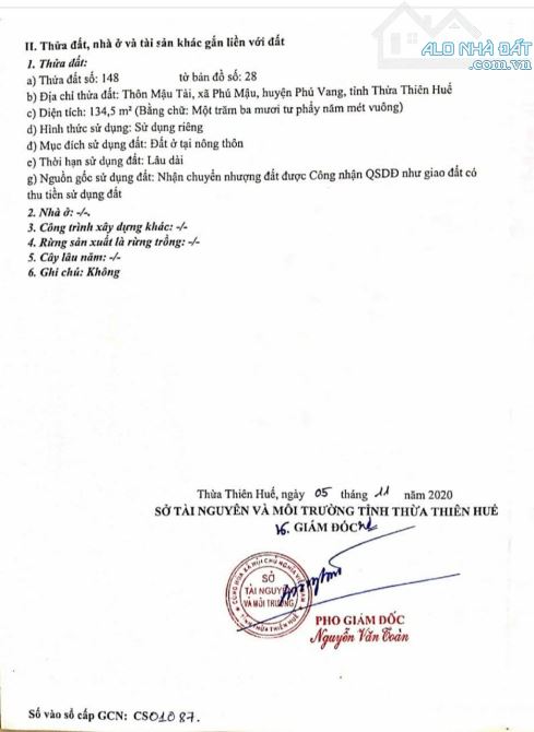 Hạ giá bán nhanh lô đất đẹp thuộc xóm Đuồi gần KQH Dương Nổ Cồn giá chỉ 1,145 tỷ - 3