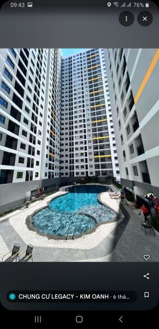 Bán Gấp căn hộ thuộc chung cư LEGACITY  Thuận Giao 25,Thuận An,Bình Dương - 3