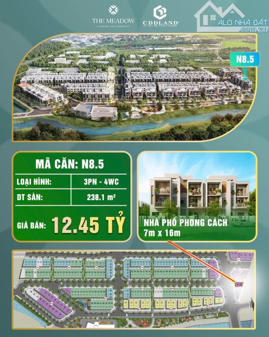 Bán nhà phố 4 tầng 4PN 4WC  238m2(7x16),  khu compound Bình Chánh chỉ 12.45 tỷ - 3