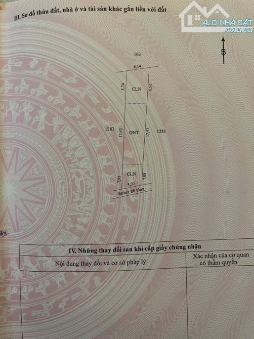 💎 Bán nền đất Đẹp (5.5 x 31m, NH) bêtông xe hơi sát bên trường tiểu học Long Hòa, TPGC - 3