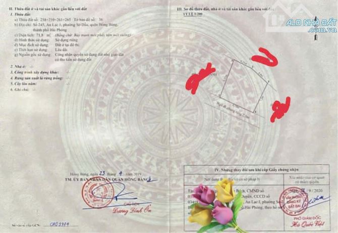 Bán đất An Chân, Sở Dầu 71m chỉ 1,65tỷ - 3