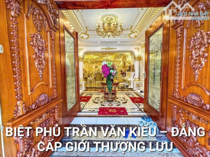SIÊU BIỆT THỰ QUẬN 6 NỘI THẤT CHẠM KHẮC VÀNG, DIỆN TÍCH 1200M MẶT TIỀN ĐƯỜNG TRẦN VĂN KIỂU - 3