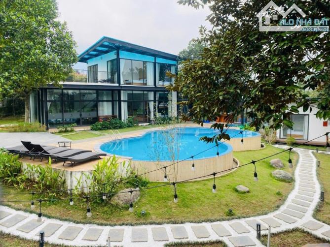 Villa 2120m2 gồm 1 villa và 2 bungalow giá mềm nhất Ba Vì - 4