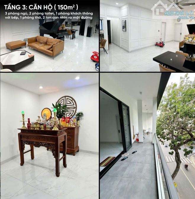 Nhà đường Thống Nhất 400m2 * 4 tầng, sổ hồng, có thang máy, kinh doanh sầm uất - 5