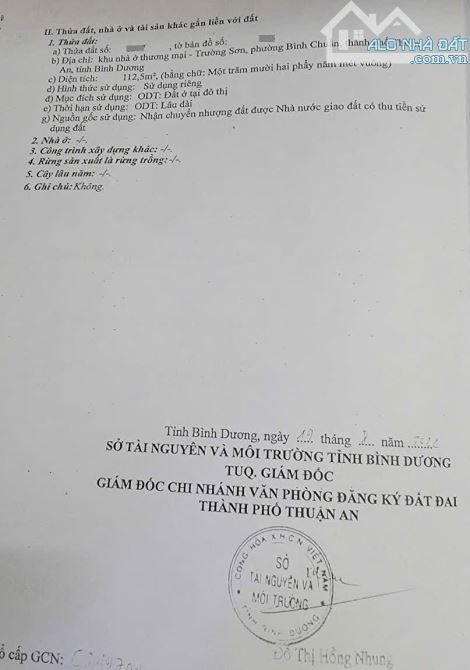 3ty5  112,5m2 nhà 1 trệt 1 lầu có 4 phòng trọ KDC Trường Sơn P.Bình Chuẩn Tp Thuận An - 6
