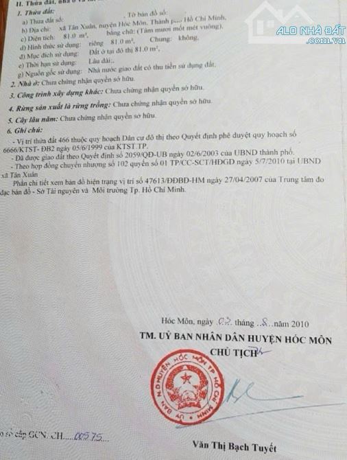 Ngộp Ngộp ! Cần bán căn nhà ở ngay 1 / Đ. Ấp Đình ,Tân Xuân 80m2 SHR giá 980tr - 7