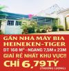 Bán Nhà Gần Nhà Máy Bia Heneken Q12 - 168M2 ( 7,5 x 23m )- Cấp 4 - Hẻm HXH -  Chỉ 6,79Tỷ.
