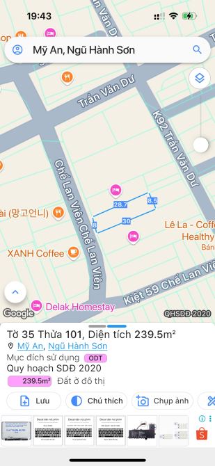 BÁN ĐẤT SIÊU ĐẸP – CHẾ LAN VIÊN – GẦN BIỂN MỸ KHÊ 🌊