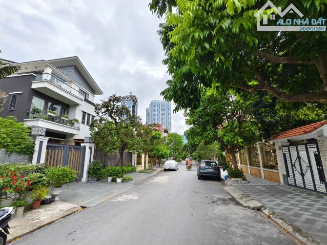 243m2 đất khu biệt thự Phương Lưu 6 tuyến 2 Hoàng Thế Thiện - Ngang 13.5m - Đường 12m