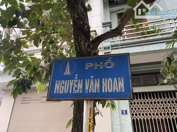 BÁN ĐẤT 2 MẶT ĐƯỜNG NGUYỄN VĂN HOAN KHU ĐÔ THỊ HÒA VƯỢNG