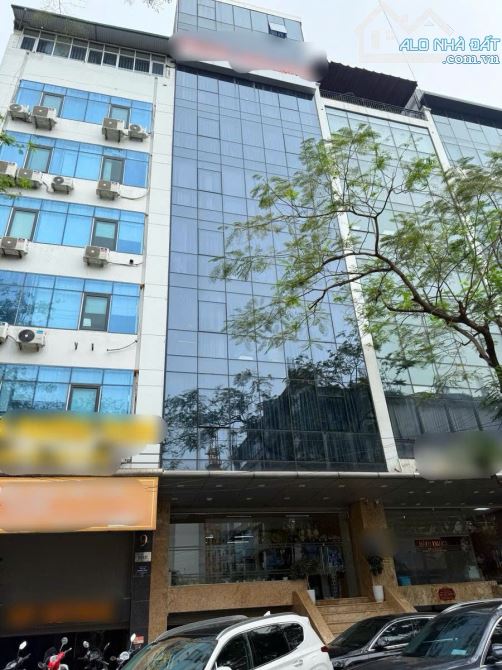 TÒA NHÀ TRẦN THÁI TÔNG - DT 130M2 x 10T - MT 7,2M - 107 TỶ - THANG MÁY-VỈA HÈ-KD ĐỈNH