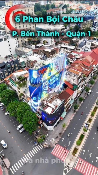 Siêu phẩm ! Bán nhà MT Phan Bội Châu - 4x25m - 7 tầng,st - đối diện cửa Đông chợ Bến Thành