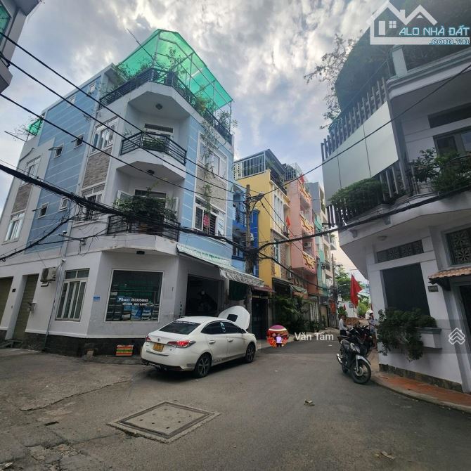 CỰC PHẨM CĂN GÓC 2 MẶT XVNT F26 BÌNH THẠNH ( DT: 6,2x10M + 4 TẦNG CÓ SÂN ĐỖ XE HƠI )