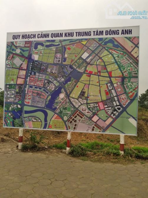 Nhỏ tiề SIÊU PHẨM 50m.mt5m ĐẤT #THỊ_TRẤN_ĐÔNG_ANH - #PHÂN_LÔ ĐẸP - NGAY KHU CHỢ HÀNG MỚI - - 3