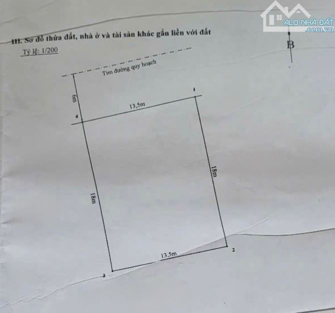 243m2 đất khu biệt thự Phương Lưu 6 tuyến 2 Hoàng Thế Thiện - Ngang 13.5m - Đường 12m - 1
