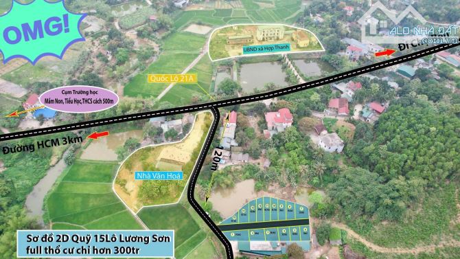 🔴 LÔ ĐẤT ĐẸP BÁN 21A THANH SƠN-LƯƠNG SƠN-HOÀ BÌNH. - 1
