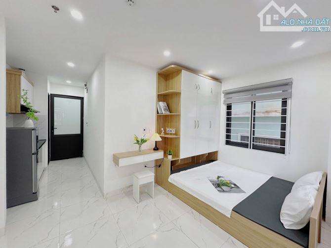Tòa CCMN Cầu Giấy, 2 thoáng, Gần ô tô, 106m2*7T, MT 6m, 21PN KK, đủ PCCC, Dt 125tr/Tháng - 1