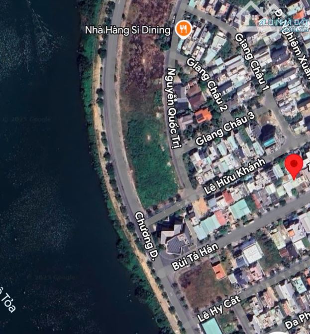 BÁN ĐẤT MẶT TIỀN ĐƯỜNG BÙI TÁ HÁN, NAM VIỆT Á , DIỆN TÍCH 250M2 , GẦN SÔNG HÀN. - 1