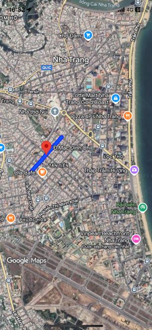 Bán Đất Lớn Đường Mạc Đỉnh Chi - Nha Trang( phù hợp xay khách sạn) - 1