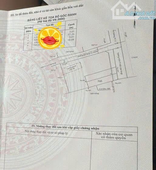 Bán nhanh Căn nhà ở Thới Tam Thôn Hóc Môn  800triệu 88m2  Sổ Hồng Riêng Bao Phí Thuế - 1