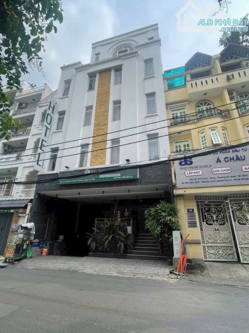 Bán KS Bạch Đằng, P2, Tân Bình, DT: 9x15.5m, hầm 5tầng, 30Phòng,PCCC, Khoán200tr, Giá 49tỷ - 1