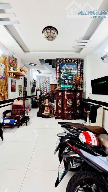 SIÊU PHẨM NHÀ 4 TẦNG BTCT XINH LUNG LINH, 48M2, GẦN BẾN XE BUÝT, CHỢ HIỆP THÀNH, 4.78 TỶ - 1