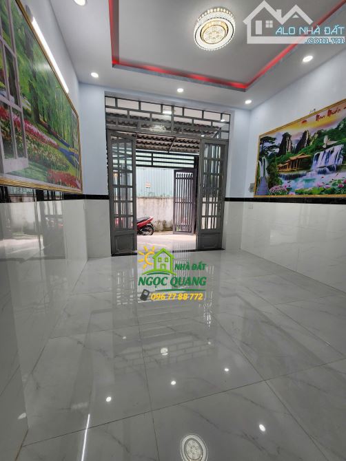 NHÀ MỚI 1/ ĐƯỜNG TÂN THỚI HIỆP 21, ĐANG MỞ 30m, 4x15m, 4 PHÒNG NGỦ - 2