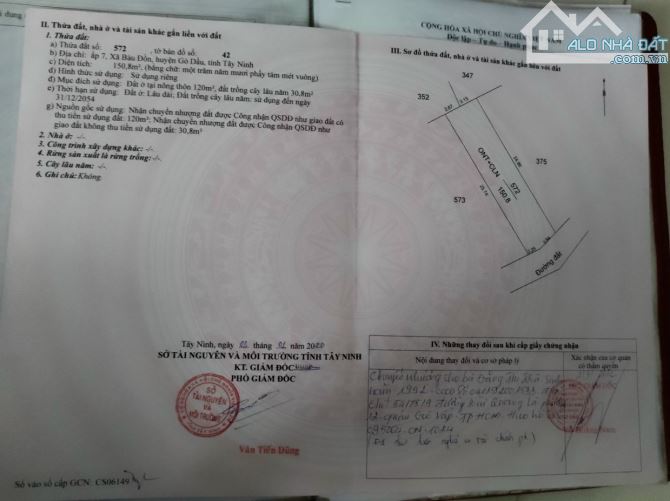 Chính chủ cần bán căn nhà vườn mới xây với kiến trúc hiện đại ngay Bàu Đồn Gò Dầu 880TR - 2