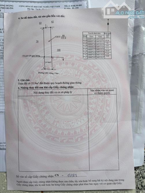 Đất hẻm 109 Mai Hắc Đế, 2 oto né nhau - 2.650 - 2