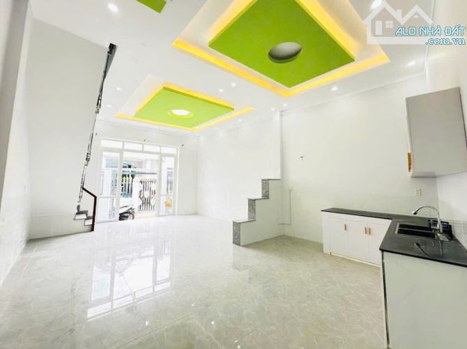 Nhỉnh 2tỷ TL_Bán nhà 1trệt 1lầu gần đường Bùi Hữu Nghĩa ô tô tận nhà, Chợ P.Tân Vạn - 3