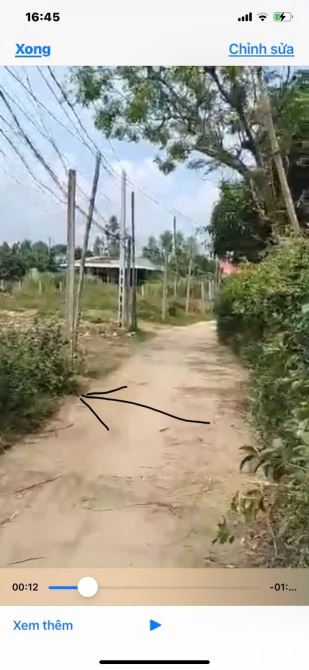 Cần Bán Lô Đất Hơn 300m2 Thổ Cư Tại Xã Cát Tài chỉ 1,3 Triệu/M2 - 3